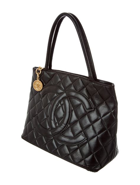 chanel medallion tote replica|chanel medallion throwback.